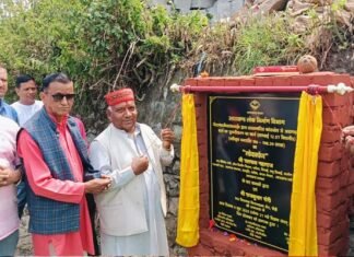 विधायक राजकुमार पोरी ने कल्जीखाल ब्लॉक के अन्तर्गत विभिन्न सड़कों का किया लोकार्पण एवं शिलान्यास