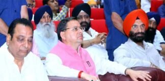 गुरु तेग बहादुर जी के 350वें बलिदान वर्ष को समर्पित नाट्य ‘हिन्द दी चादर’ कार्यक्रम में शामिल हुए सीएम धामी
