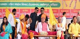 धनगर समाज द्वारा आयोजित लोकमाता अहिल्याबाई होल्कर की त्रिशताब्दी जयंती कार्यक्रम में शामिल हुए सीएम धामी