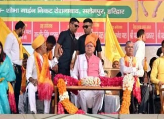 धनगर समाज द्वारा आयोजित लोकमाता अहिल्याबाई होल्कर की त्रिशताब्दी जयंती कार्यक्रम में शामिल हुए सीएम धामी