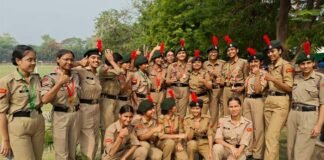 शारदा विश्वविद्यालय के एनसीसी कैडेट्स ने जीते पदक