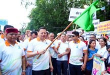 ‘रन फॉर योगा’ में शामिल हुए सीएम धामी, लोगों से किया योग को चिनचर्या में शामिल करने का आह्वान