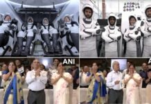 अंतरिक्ष से पृथ्वी पर लौटे शुभांशु शुक्ला और उनके साथी, 18 दिनों तक स्पेस में रहने के बाद सुरक्षित वापसी Shubhanshu Shukla and his companions returned to Earth from space