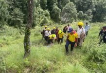 उत्तराखंड: भालू के हमले में साइकिल सवार युवक की मौत, SDRF ने किया शव बरामद bear attack youth in bageshwar