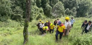 उत्तराखंड: भालू के हमले में साइकिल सवार युवक की मौत, SDRF ने किया शव बरामद bear attack youth in bageshwar