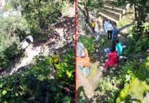 उत्तराखंड में फिर सड़क हादसा, सड़क से नीचे गिरी क्रेटा कार