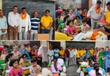 उत्तराखंड संगम समाज संगठन द्वारा पत्रकार दीप सिलोड़ी को किया गया सम्मानित