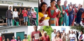 विकासखंड कल्जीखाल के 87 ग्राम पंचायतों के लिए मतदान शांति पूर्वक सम्पन्न, बारिश के वाबजूद वोटरों में दिखा भारी उत्साह