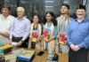 साहित्यिक संगोष्ठी में उत्तराखण्ड मूल के प्रतिभाशाली छात्रों को सीए की फाइनल परीक्षा पास करने पर किया सम्मानित