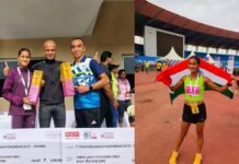 उत्तराखंड की बेटी भागीरथी बिष्ट ने हैदराबाद मैराथन में गोल्ड मेडल जीतकर रचा इतिहास Bhagirathi Bisht won gold medal in Marathon