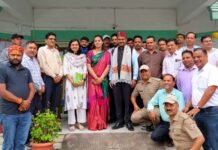 दीक्षिता जोशी ने संयुक्त मजिस्ट्रेट पौड़ी का कार्यभार संभाला Dikshita Joshi Joint Magistrate Pauri