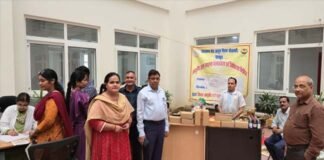 तनाव से मुक्ति के लिए प्राकृतिक चिकित्सा जरूरी-स्वरूप, यूएसडीएमए में आयुर्वेद पर मासिक स्वास्थ्य शिविर का शुभारंभ Naturopathy is essential for relief from stress