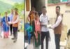 पौड़ी गढ़वाल के आपदा प्रभावित परिवारों को दी गई 5-5 लाख की सहायता राशि Relief amount to the disaster affected families of Pauri Garhwal