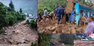 उत्तराखंड में कई जगहों पर बादल फटे, रुद्रप्रयाग, टिहरी, चमोली में भारी नुकसान की खबर, कई लोग लापता, घरों में घुसा पहाड़ से आया मलबा cloud brist uttarakhand rudrprayag chamoti tehri