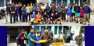 पौड़ी इंडोर स्टेडियम से टेका मार्ग तक हुई साइकिल दौड़ में पुरुष वर्ग में सत्यम, महिला वर्ग में दिव्यांशी ने मारी बाजी
