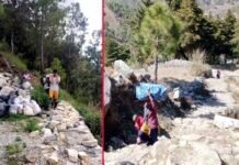 19 वर्षों से सड़क का इंतजार कर रहे हैं डांडा ग्वीन गांव के ग्रामीण