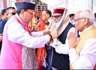 79वें स्वतंत्रता दिवस पर सीएम धामी ने देहरादून में राज्य के मुख्य कार्यक्रम में किया ध्वजारोहण, स्वतंत्रता संग्राम सेनानियों के परिजनों को किया सम्मानित