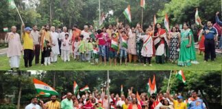 आई ब्लॉक बीटा-2 RWA ने धूमधाम से मनाया 79वां स्वतंत्रता दिवस