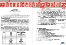 जिला पंचायत अध्यक्ष पद के लिए बिछने लगी है बिसात, महिला आरक्षित हुई पौड़ी की सीट, देखें अन्य जिलों के आरक्षण की सूची