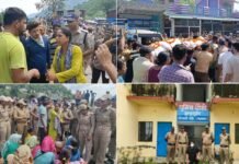 जितेंद्र आत्महत्या मामला, परिजनों ने सड़क पर शव रखकर लगाया जाम, SDM से मिला आश्वासन, तब किया अंतिम संस्कार