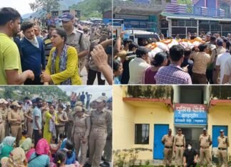 जितेंद्र आत्महत्या मामला, परिजनों ने सड़क पर शव रखकर लगाया जाम, SDM से मिला आश्वासन, तब किया अंतिम संस्कार