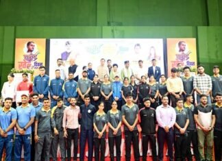 राष्ट्रीय खेल दिवस पर सीएम धामी ने की बड़ी घोषणाएं, मानसी नेगी, अरशद को सरकारी नौकरी, 250 से अधिक खिलाड़यों को दी सम्मान राशि