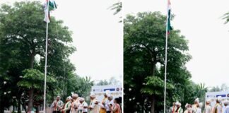 शारदा विश्वविद्यालय और अस्पताल में धूमधाम से मनाया गया स्वतंत्रता दिवस
