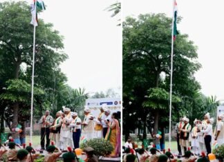 शारदा विश्वविद्यालय और अस्पताल में धूमधाम से मनाया गया स्वतंत्रता दिवस