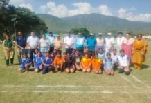 खिर्सू ब्लॉक स्तरीय शरदकालीन शीतकालीन खेलकूद प्रतियोगिता सम्पन्न