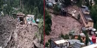 उत्तराखंड के चमोली में फिर फटा बादल, कई मकान जमीदोंज, 10 लोग लापता, बचाव अभियान जारी