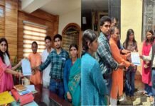 मनियारस्यूं क्षेत्र में भालू का आतंक जारी, ग्रामीणों ने डीएम और एसडीओ वन विभाग से मिलकर सौंपा ज्ञापन