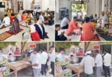 नोएडा लोक मंच द्वारा आयोजित गरुड़ पुराण पाठ का विधिवत समापन