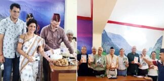 गढ़वाल भवन में साहित्यिक संगोष्ठी: संदीप गढ़वाली की “घचाक” और डॉ. रामेश्वरी नादान की दो हिंदी पुस्तकों का भव्य विमोचन