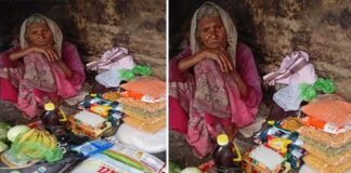 आंगनबाड़ी कार्यकर्त्रियों ने वृद्धा कुमाली देवी की सुध ली, निराक्षित की झोपड़ी में पहुंचकर खाद्यान्न व नगद सहायता प्रदान की
