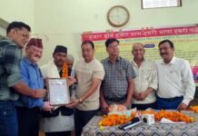 सतपुली पहुंची पांचवीं पजल धाम जात्रा, ग्रामीण पत्रकारिता के लिए जगमोहन डांगी को मिला पजल लोक साहित्य सम्मान