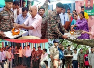 शहीद सम्मान यात्रा: पौड़ी जनपद के 29 शहीदों के आंगन से मिट्टी संग्रहित करने की प्रक्रिया जारी
