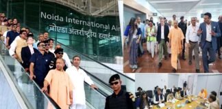 सीएम योगी ने किया नोएडा इंटरनेशनल एयरपोर्ट का स्थलीय निरीक्षण, देखें कब होगा उद्घाटन