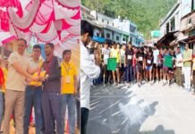 गांधी जयंती पर सतपुली में हाफ मैराथन आयोजित, देवेश, अक्षरा एवं दीपक दौड़े सबसे तेज, 84 वर्षीय वयोवृद्ध ने भी लगाई दौड़