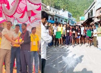 गांधी जयंती पर सतपुली में हाफ मैराथन आयोजित, देवेश, अक्षरा एवं दीपक दौड़े सबसे तेज, 84 वर्षीय वयोवृद्ध ने भी लगाई दौड़