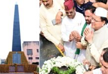 रामपुर तिराहा शहीद स्थल का होगा री-डेवलपमेंट, मुख्यमंत्री धामी ने शहीदों को दी श्रद्धांजलि rampur tiraha shahid sthal