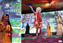 सतपुली नयार घाटी रामलीला मंचन के आठवें दिवस पर उमड़ा दर्शकों का शैलाब