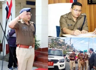 वरिष्ठ आईपीएस अधिकारी सर्वेश पंवार ने संभाली पौड़ी गढ़वाल की कमान, गार्ड सलामी के बाद किया कार्यभार ग्रहण