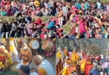 उत्तरकाशी: देवता के पश्वा ने खाया 7 किलो हलवा (बाड़ी), गुरु चौरंगी नाथ मेले में अनूठा नजारा देखकर हैरान रह गए श्रद्धालु Guru Chaurangi Nath fair in Uttarkashi.