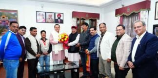 पीआरएसआई डेलीगेशन ने मुख्यमंत्री से की शिष्टाचार भेंट, देहरादून में आयोजित होने वाले राष्ट्रीय अधिवेशन के लिए दिया आमंत्रण
