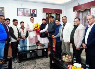 पीआरएसआई डेलीगेशन ने मुख्यमंत्री से की शिष्टाचार भेंट, देहरादून में आयोजित होने वाले राष्ट्रीय अधिवेशन के लिए दिया आमंत्रण