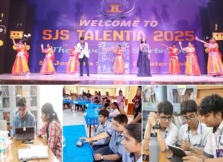 सेंट जोसेफ स्कूल में ‘एस.जे.एस. टैलेंटिया 2025’ का भव्य आयोजन, समरविले स्कूल नोएडा रहा अव्वल