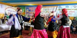 जोशीमठ में हर्षोल्लास के साथ मनाया गया जनजातीय गौरव दिवस