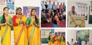 ओंकारानंद सरस्वती राजकीय महाविद्यालय देवप्रयाग में धूमधाम से मनाई गई उत्तराखंड राज्य स्थापना रजत जयंती