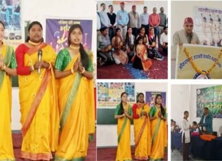 ओंकारानंद सरस्वती राजकीय महाविद्यालय देवप्रयाग में धूमधाम से मनाई गई उत्तराखंड राज्य स्थापना रजत जयंती