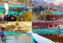 पौड़ी गढ़वाल के केवर्स गांव का युवा मत्स्य किसान बना स्वावलंबन की मिसाल fish farming in Kevars village